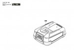 Bosch 1 607 A35 01M PBA 3,0 Ah W-B Battery Pack Spare Parts